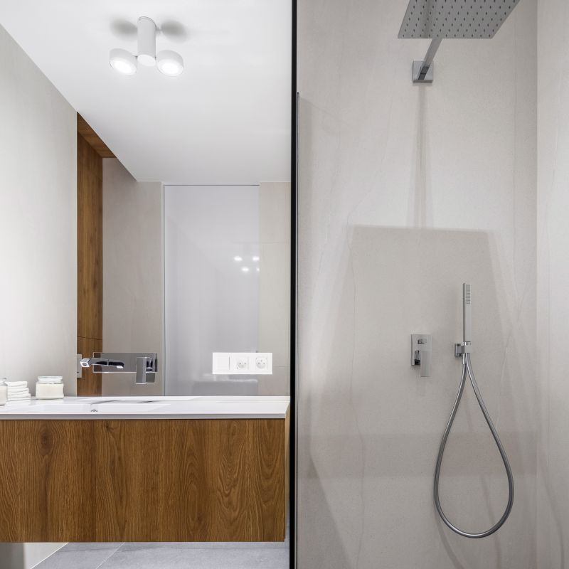 Elegant Rainfall Shower